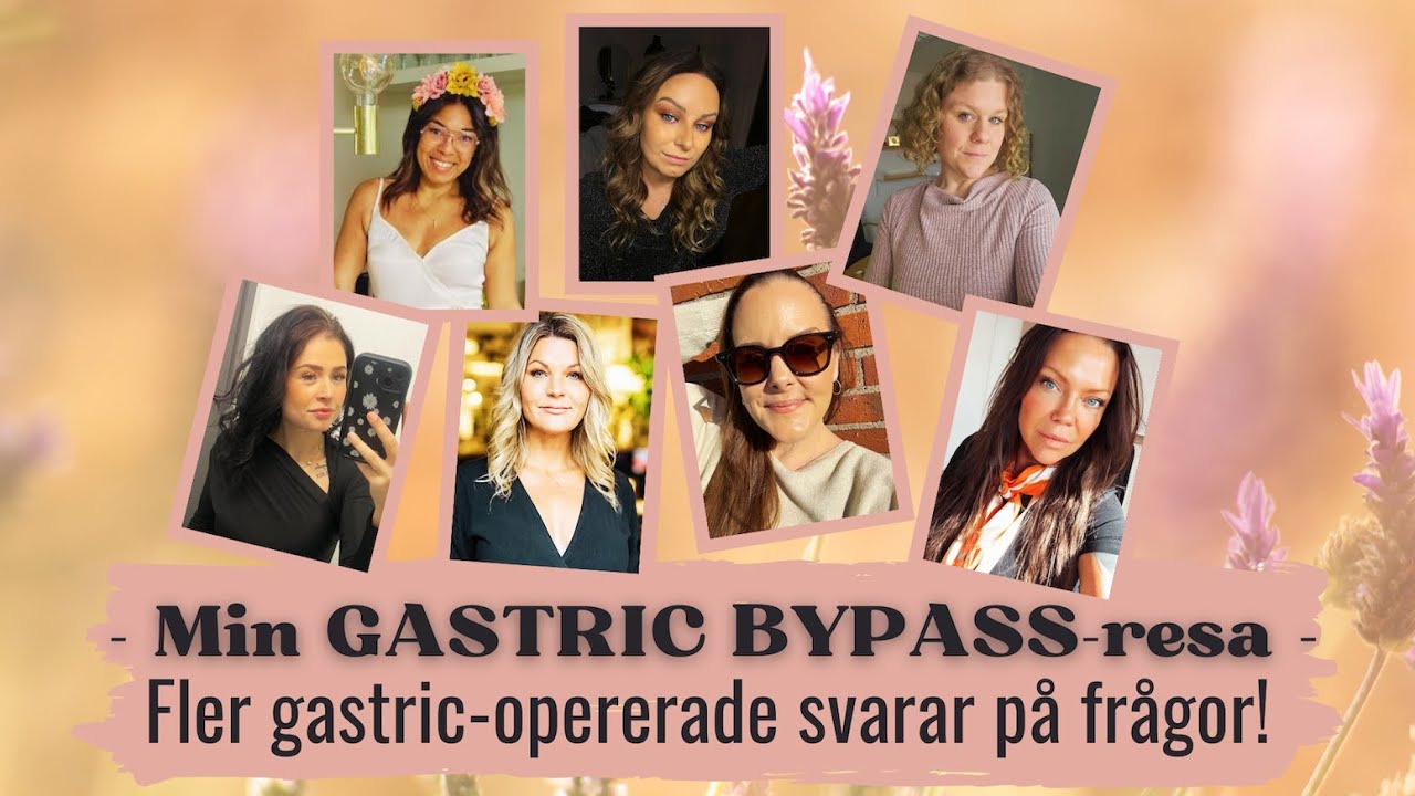 Min GASTRIC BYPASS-resa: Fler gastric-opererade svarar på frågor, DEL 2
