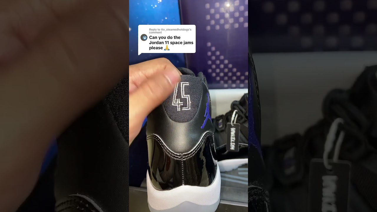 Howkick review Jordan 11 Space Jam reps