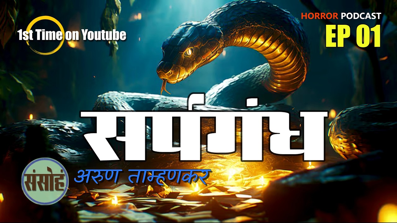 सर्पगंध EP01 - अरुण ताम्हणकर | दुर्मिळ आऊट ऑफ प्रिंट पुस्तक, एक अद्भुत कथा | Marathi Horror Podcast