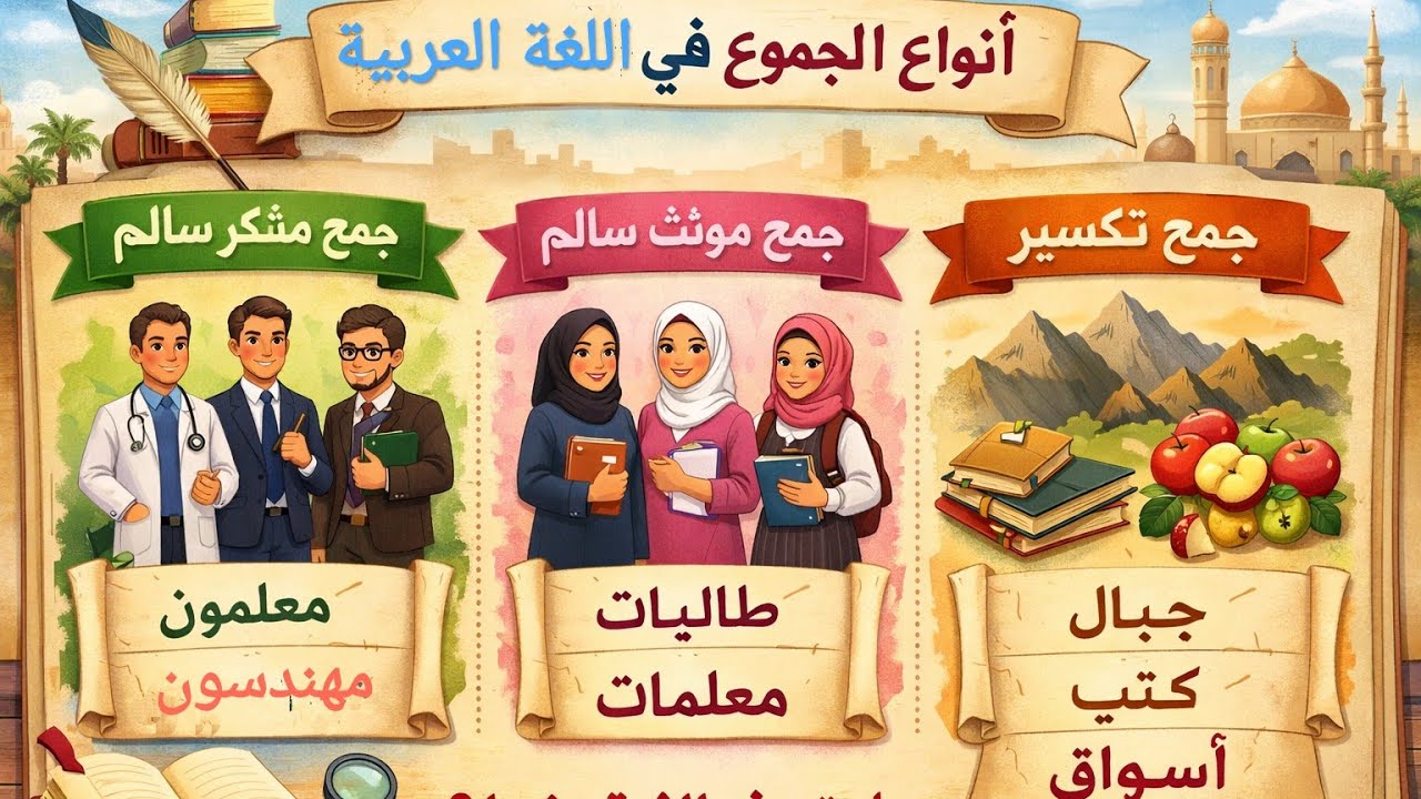 شرح أنواع الجمع بطريقة سهلة+ حل تدريبات #المنهج_الجديد_2026 #الصف_الثالث_الابتدائى #الترم_الثاني 