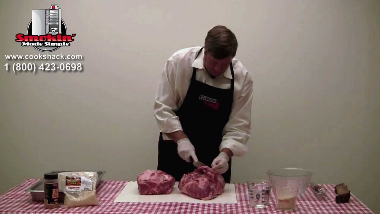 SM025- Pulled Pork in a Cookshack Smokette