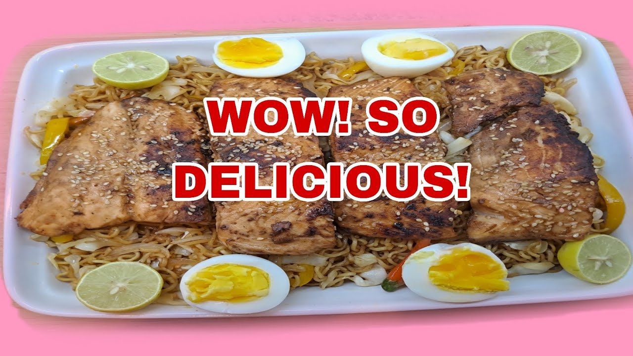 If you haven't  tried Teriyaki Salmon  with Noodles ,try it now ! So delicious @Lovy2011 