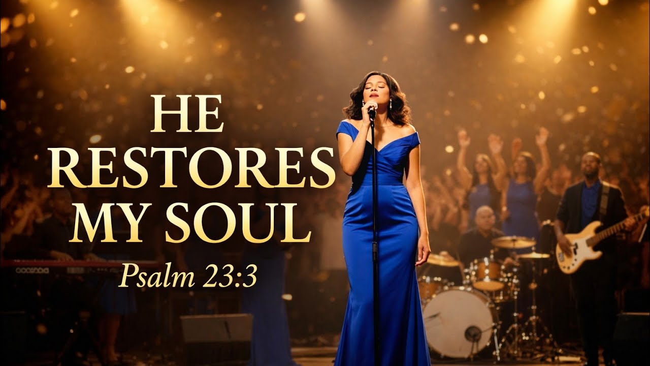 He Restores My Soul | Deep Spirit-Filled Healing Worship (Psalm 23:3)