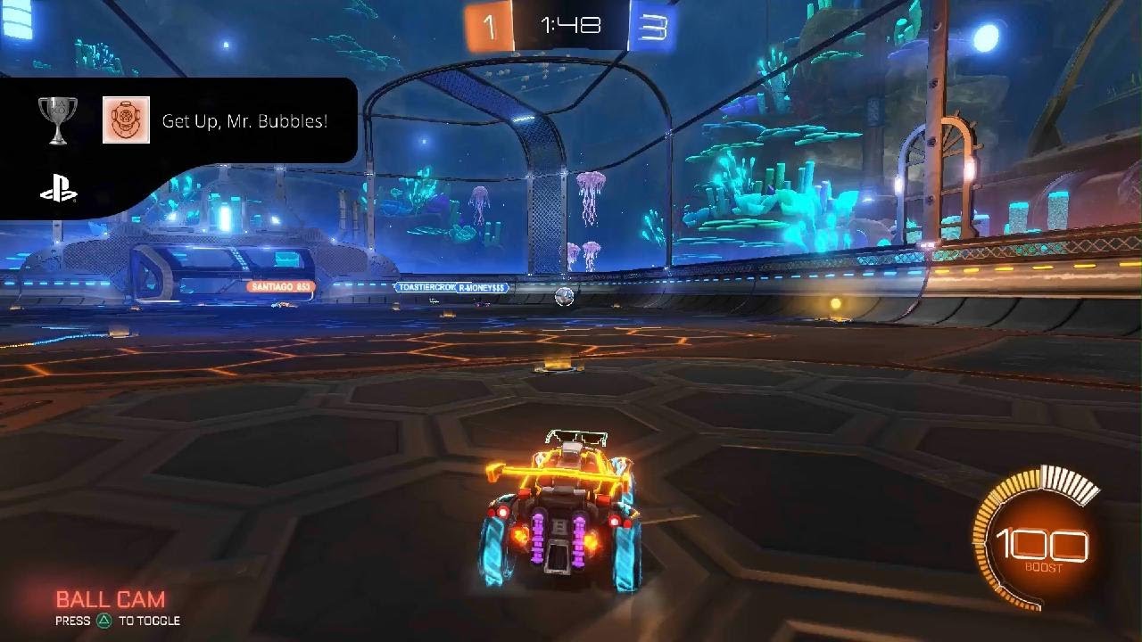 My first aerial goal in Aquadome