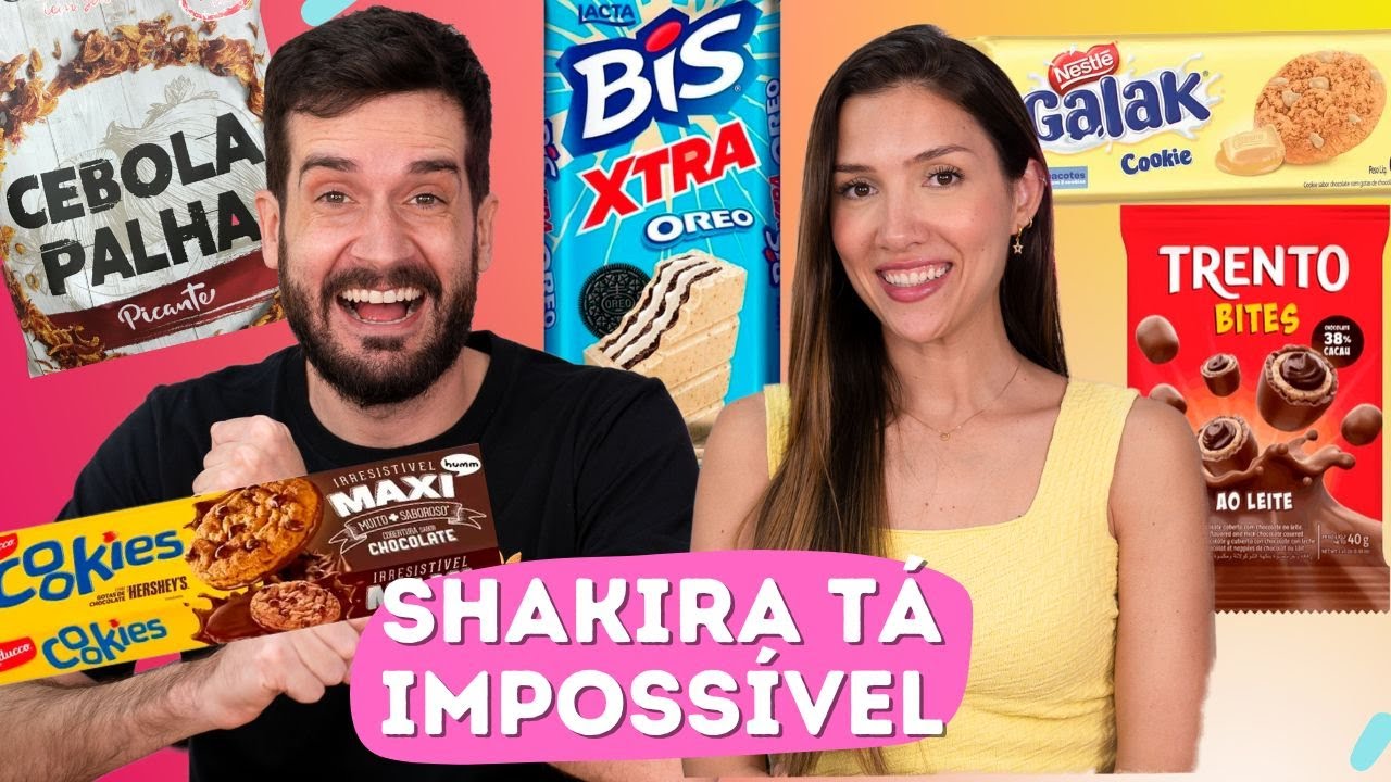 PROVANDO GULOSEIMAS do MERCADO | NOVO BIS, COOKIE DELICIOSO, CEBOLA PALHA, TRENTO, GALAK e mais