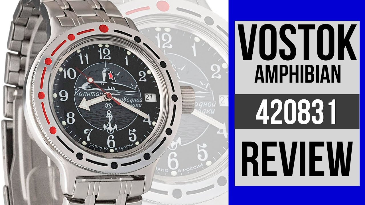 Vostok Amphibia Captain of Submarine Watch 420831 Review