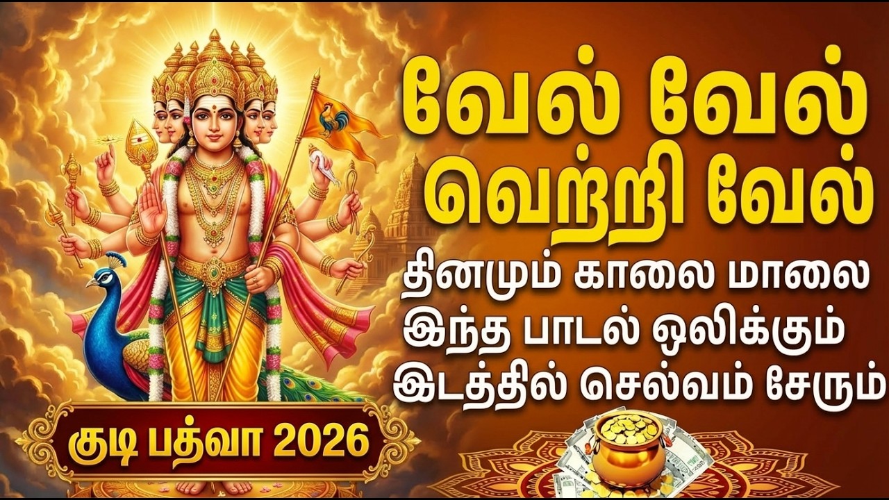 Thursday Murugan Tamil Devotional Songs | Gudi Padwa Special Murugan Tamil Bhakti Padalgal
