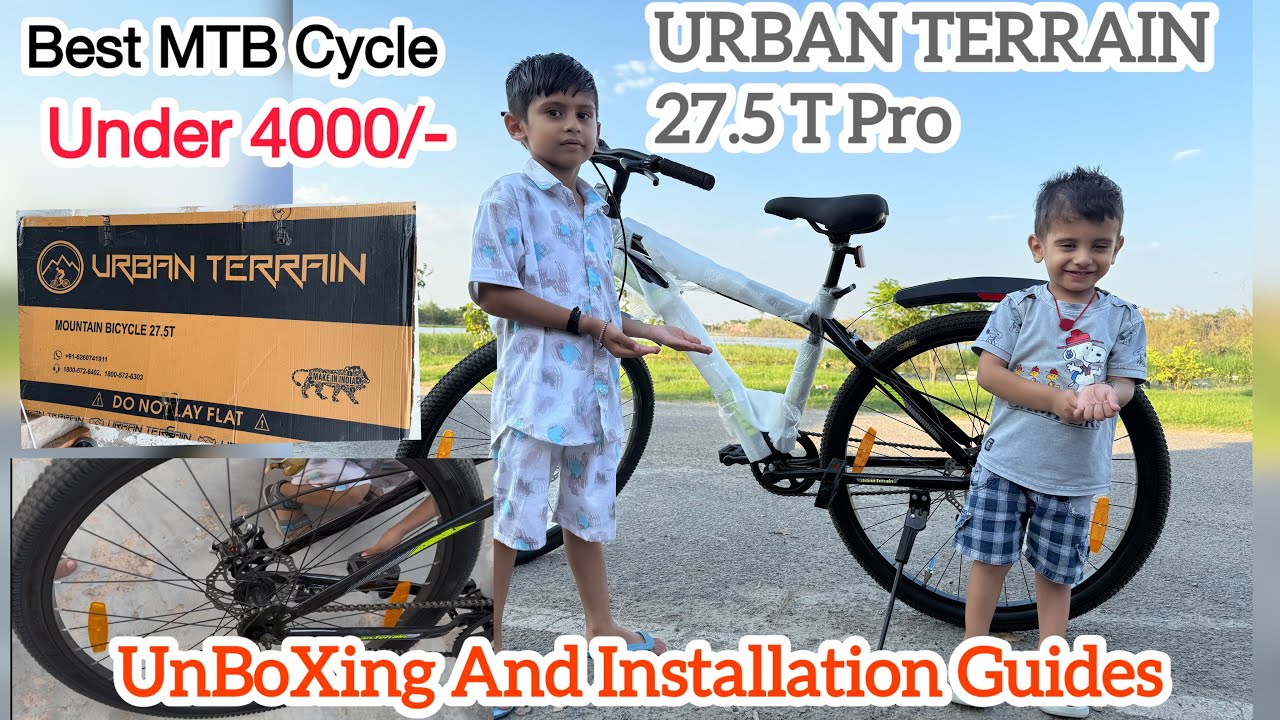 Best MTB Cycle under 4000 Urban Terrain Galaxy Pro 27.5T l Unboxing and Installation Guide