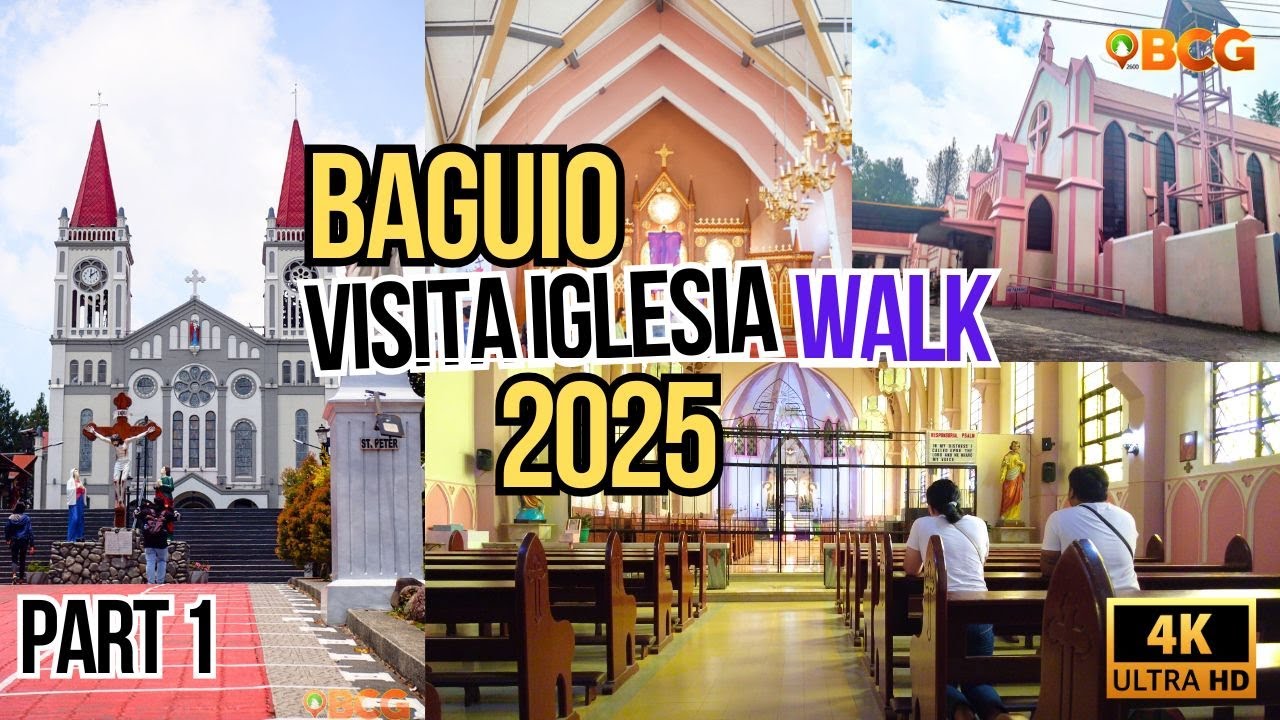 Visita Iglesia 2025 Walk in Baguio City (Part 1)