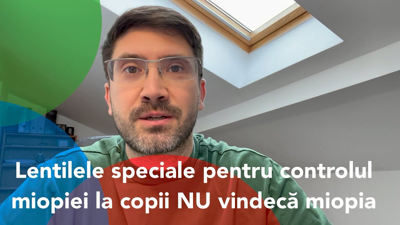 Lentilele speciale pentru controlul miopiei la copii NU vindecă miopia