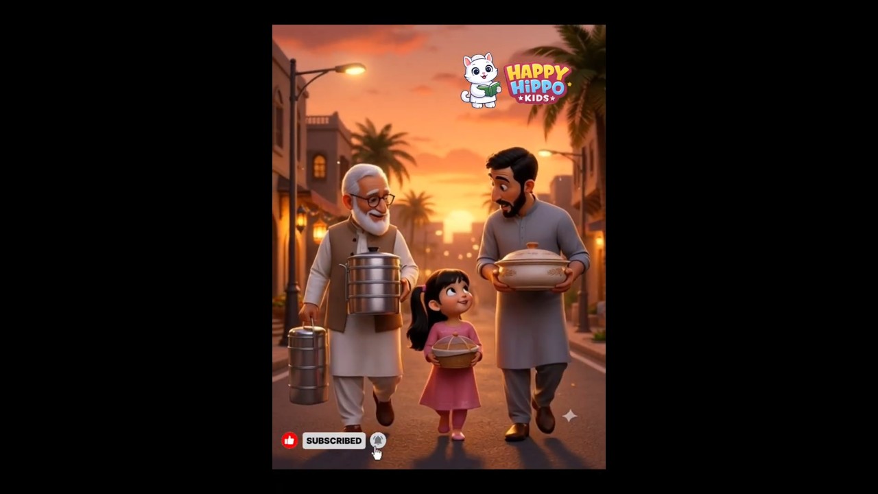 A Beautiful Community Iftar Story ❤️ | Family Serving at the Mosque | Ramadan Short Film