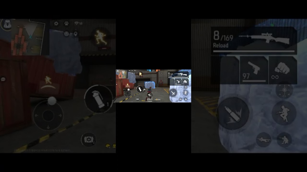 Free Fire|noob gameplay with fun[Hindi funny video 