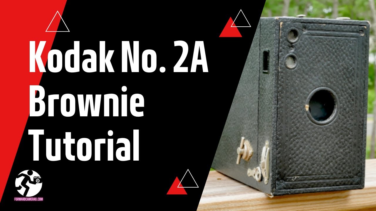 Kodak No. 2A Brownie Model B Film Camera Tutorial | Forward Film Camera and Vintage Channel
