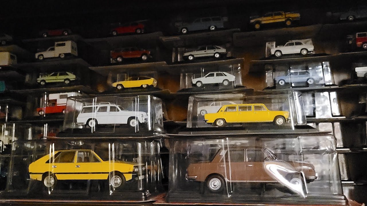 Fiat 125p jamnik i Warszawa 224K - modele Deagostini 1:43 Legendy FSO
