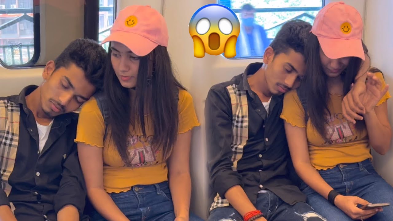 SLEEPING ON STRANGERS IN THE METRO PRANK PART-3 ||EPIC REACTION 😍||CLASSY SUBHASH