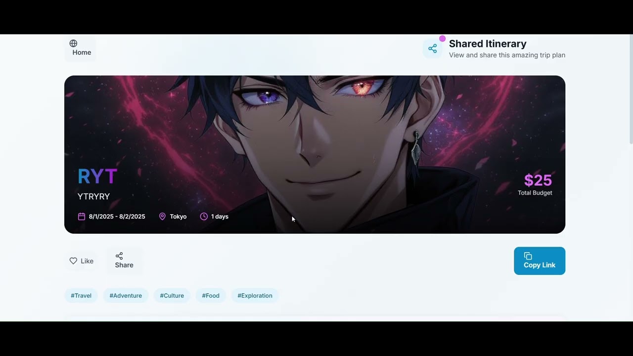 Team - 130 (Apexars) GlobeTrotter-Personalized-Travel-Planning-ODOO-