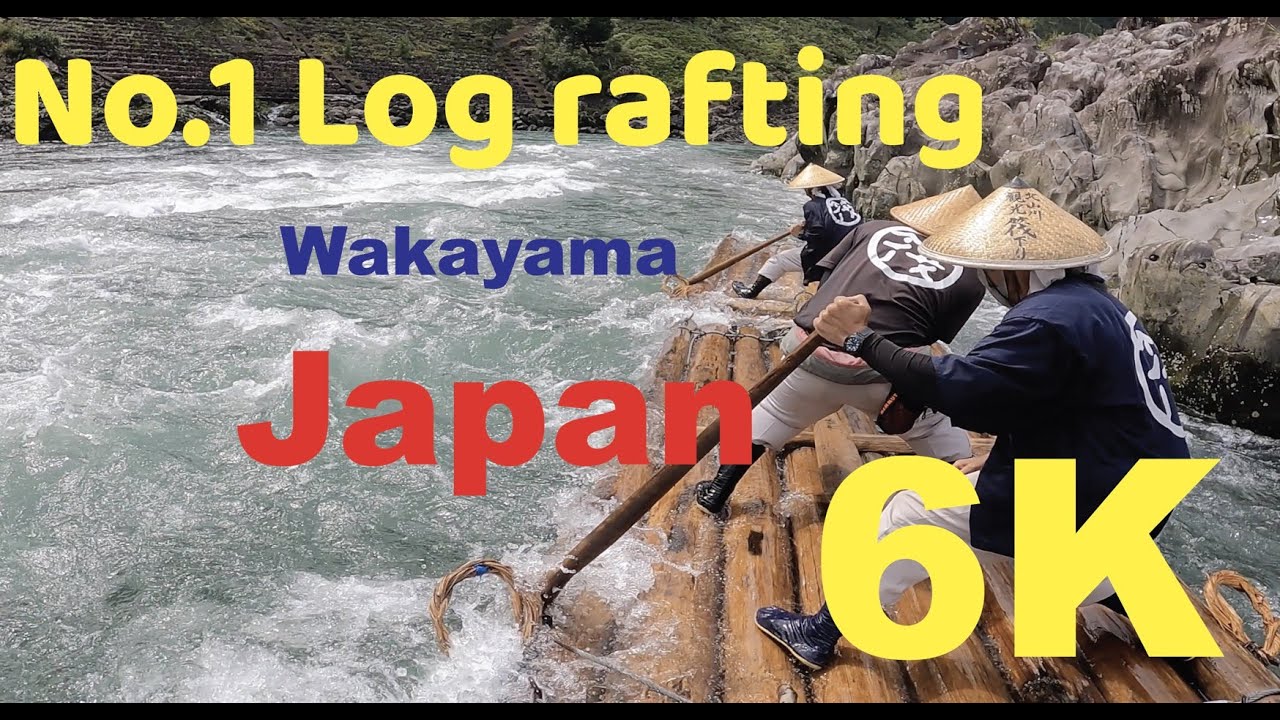 Japan Best Log Rafting || Best rafting - Wakayama - 北山川の筏下り- Dji mavic mini 2.
