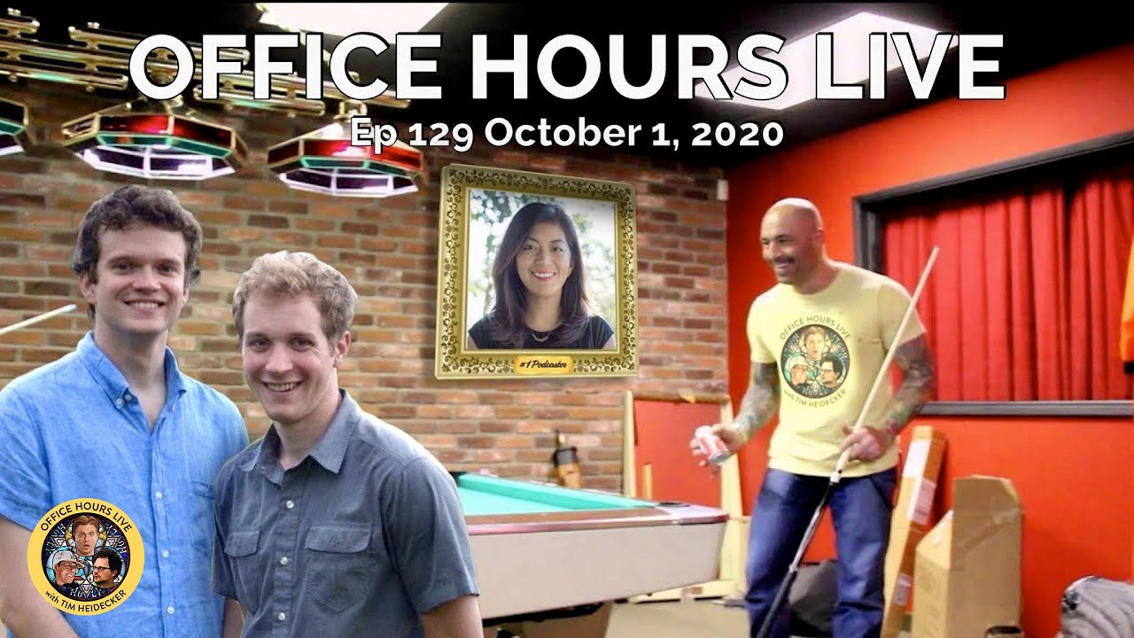 Office Hours Live with Brendan O'Hare & Cory Snearowski and Christina Lee (Ep 129 10/1/20)