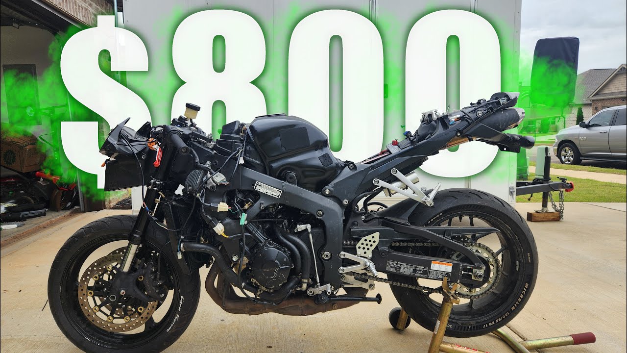 $800 CBR600RR FIXED!