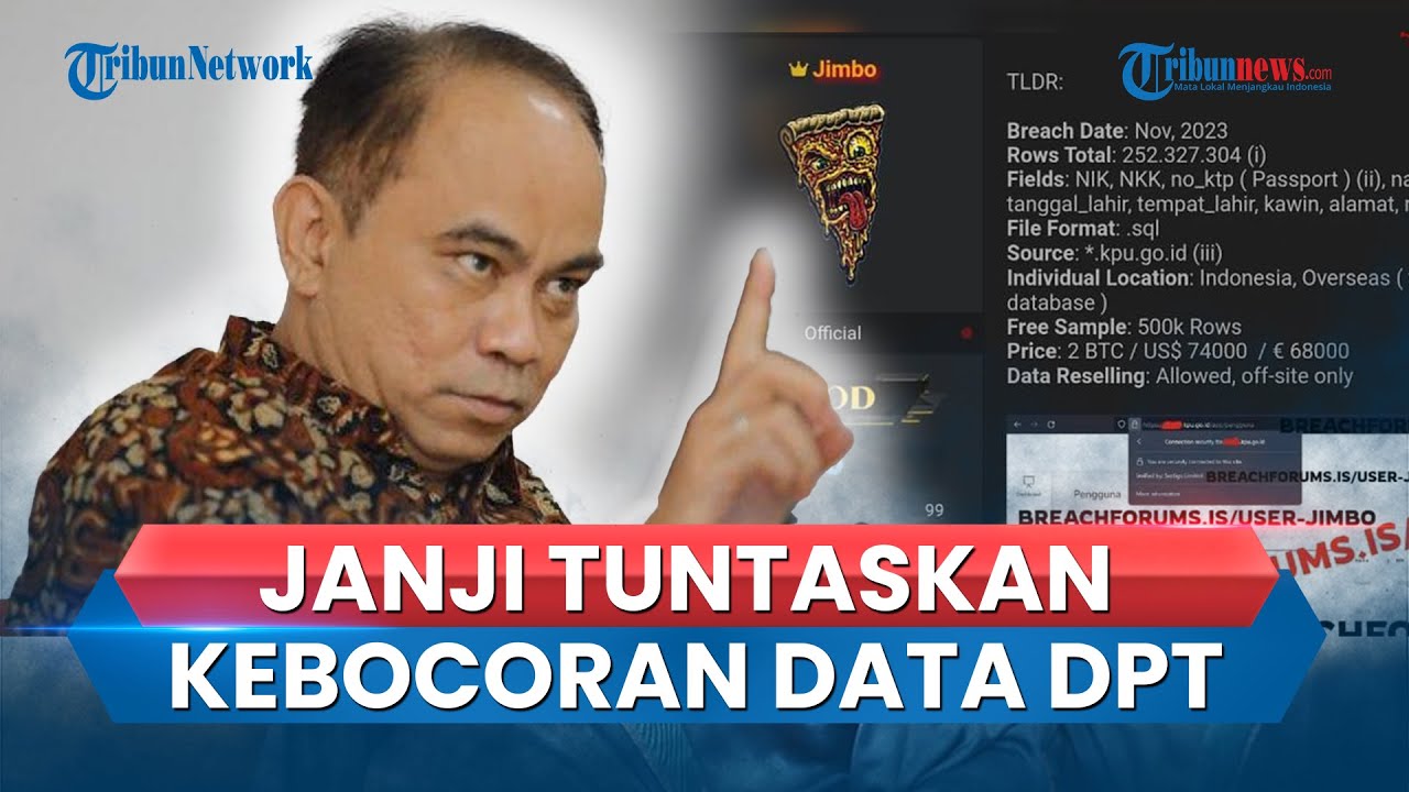 Menkominfo Turun Tangan Atasi Dugaan Kebocoran Data DPT Pemilu 2024, Buat Sistem Pengamanan di KPU