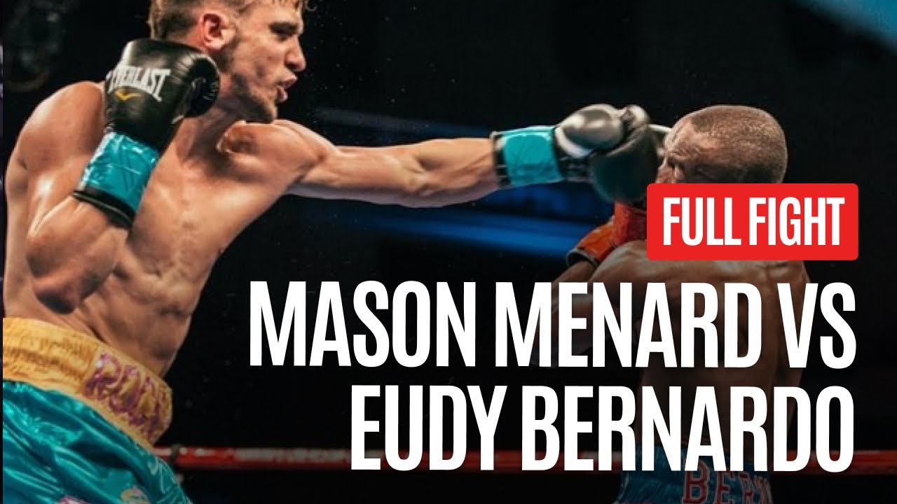 EPIC KNOCKOUT! MASON MENARD VS EUDY BERNARDO  FULL FIGHT