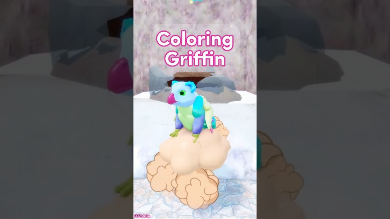 Colored GRIFFIN Reveal! 🦅✨ Feather Family 