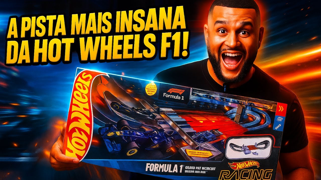 Essa pista da Hot Wheels F1 custa uma fortuna — e você nem sabia que existia!