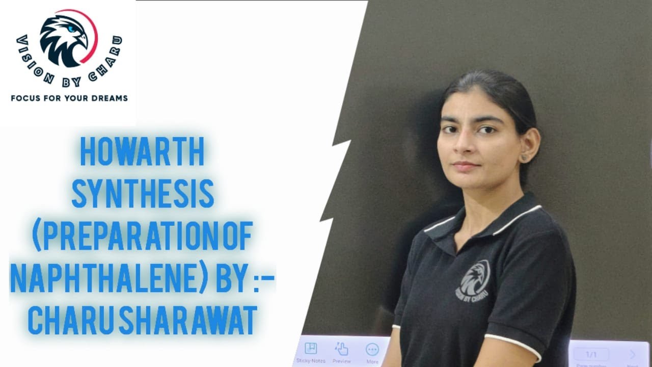 Howarth Synthesis For Preparation Of Naphthalene| visionbycharu| Charu Sharawat