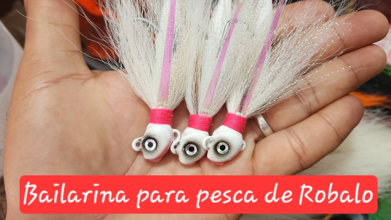 ¡Aprende a atar una Bailarina para pescar Robalos!