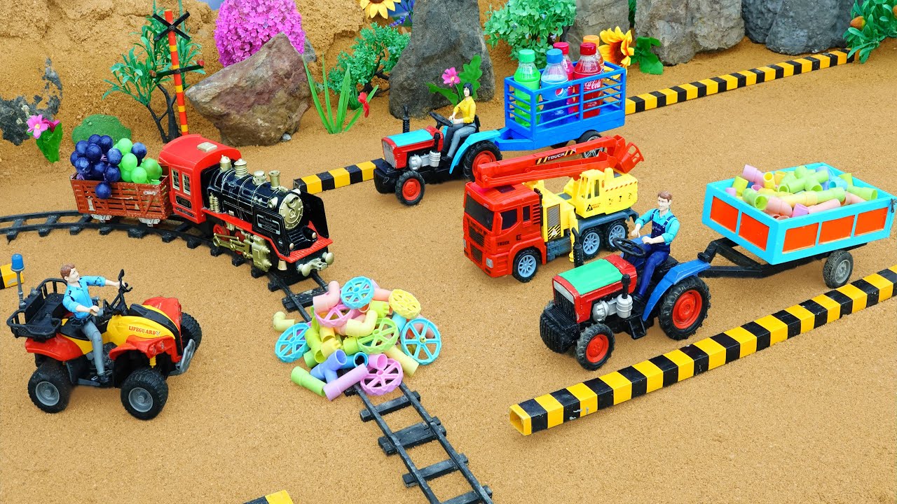 Diy mini tractor bulldozer for concrete road construction | Construction vehicles, road rollers#58
