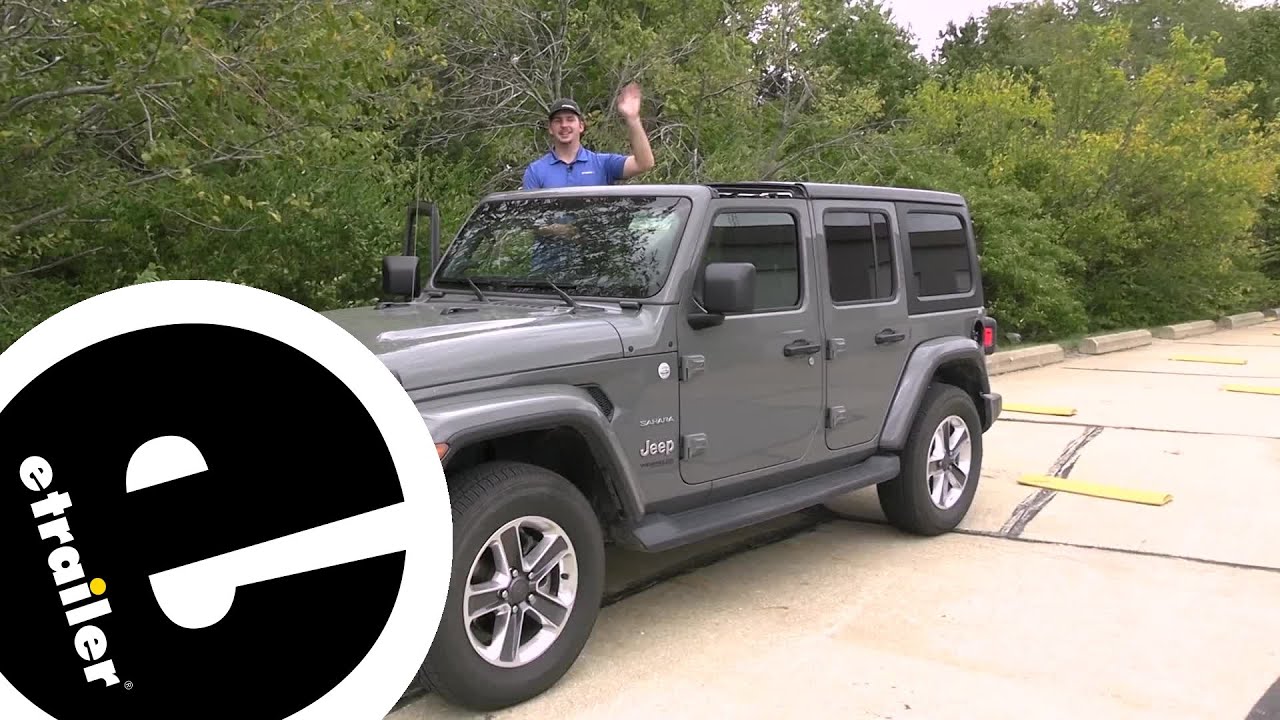 etrailer | XG Cargo Jeep Magne-lok Magnetic Sun Shade Installation - 2020 Jeep Wrangler Unlimited