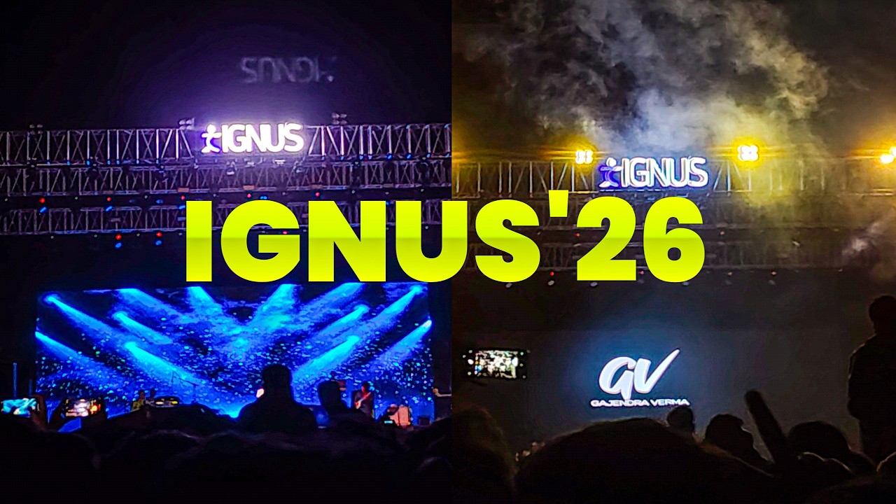 IGNUS’26 IIT Jodhpur 🔥 | Crazy Bollywood Night at IIT Jodhpur