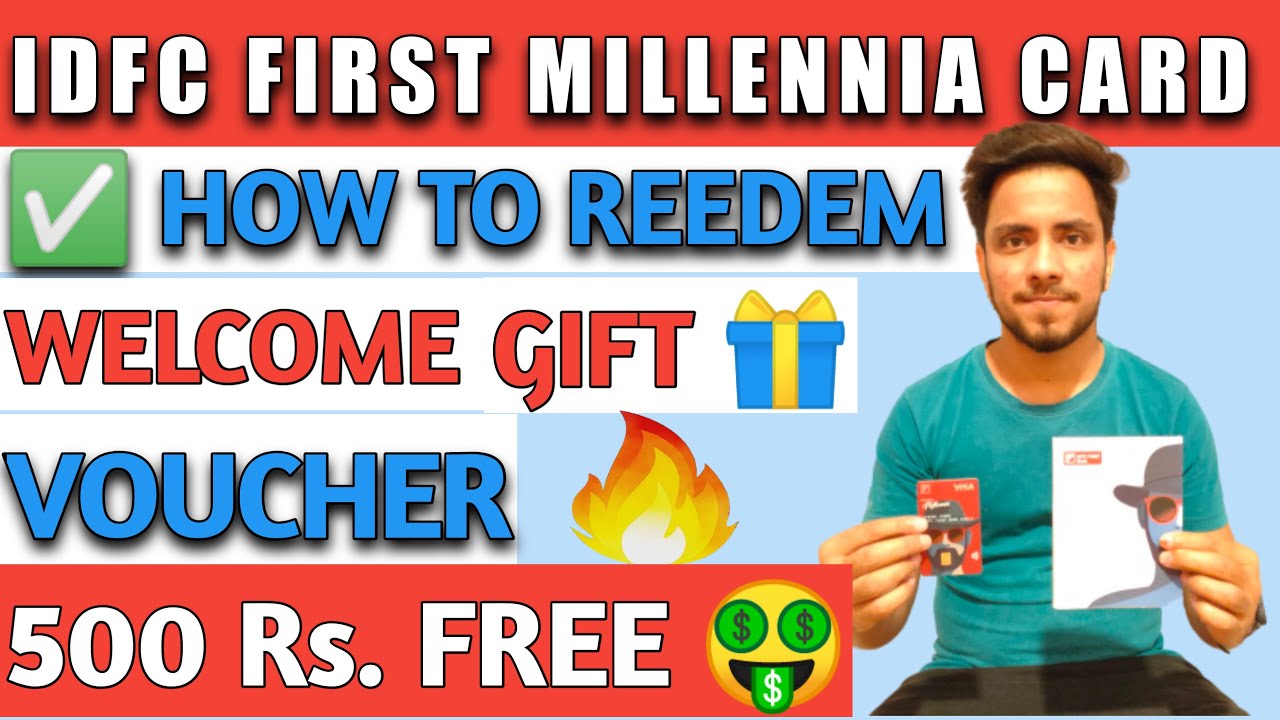 IDFC First Credit Card WELCOME GIFT 🎁 VOUCHER Redemption 🔥 | 500 Rs Amazon Voucher FREE 🤑