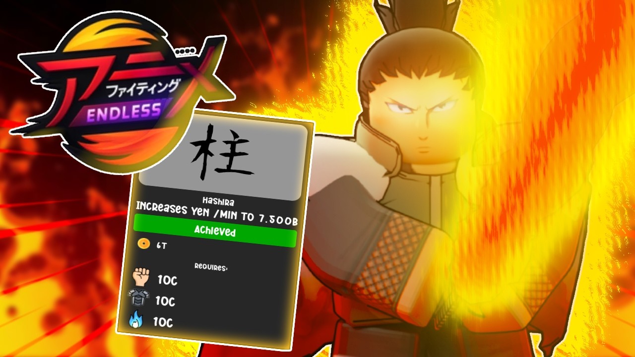 I FINALLY got HASHIRA after grinding 300+ Hours in Anime FIghting Simulator: Endless 🔥