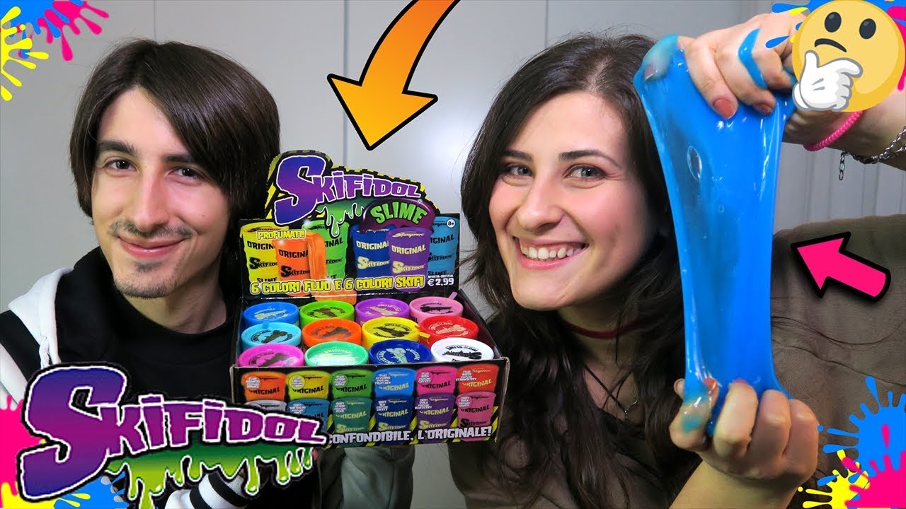 Il mio RAGAZZO reagisce ai SKIFIDOL ORIGINAL SLIME! Apriamo i BARREL SLIME SKIFIDOL! By FrancyDreams