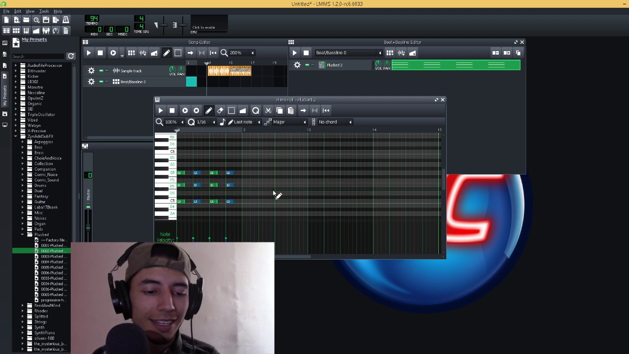 Como hacer reggaeton en lmms / lmms tutorial / como usar lmms