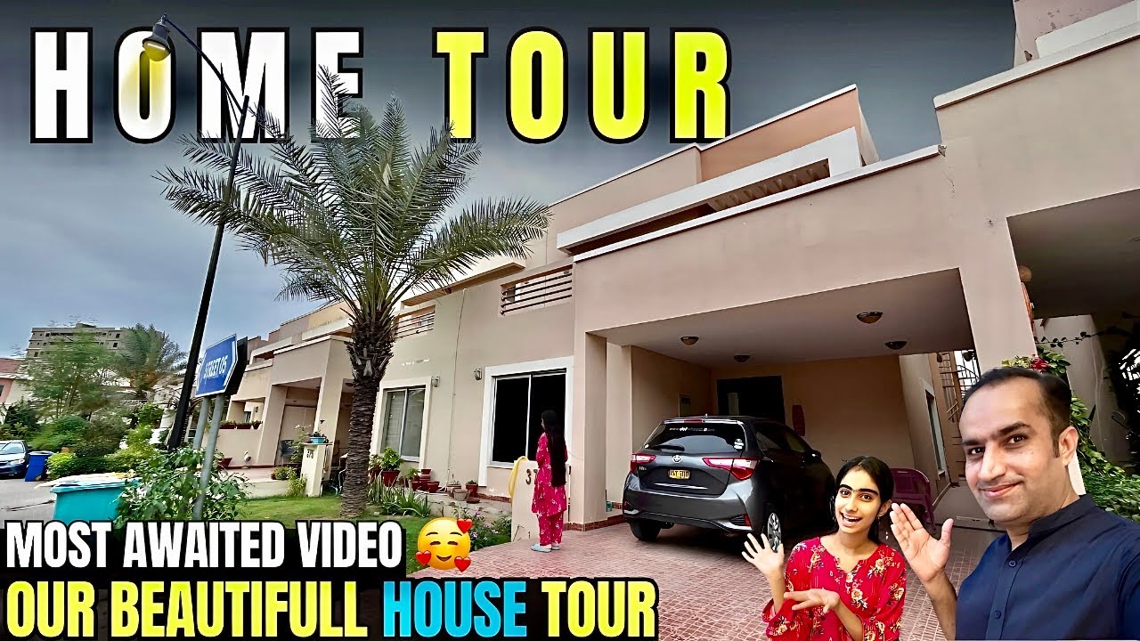 Hamare New Ghar Ka Home Tour 🏡 | Dream House in Bahria Town Karachi !