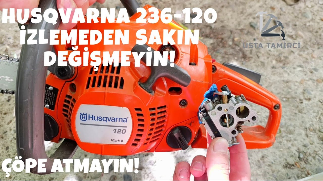 Husqvarna 236 Karbüratör Sorunu Çözüldü