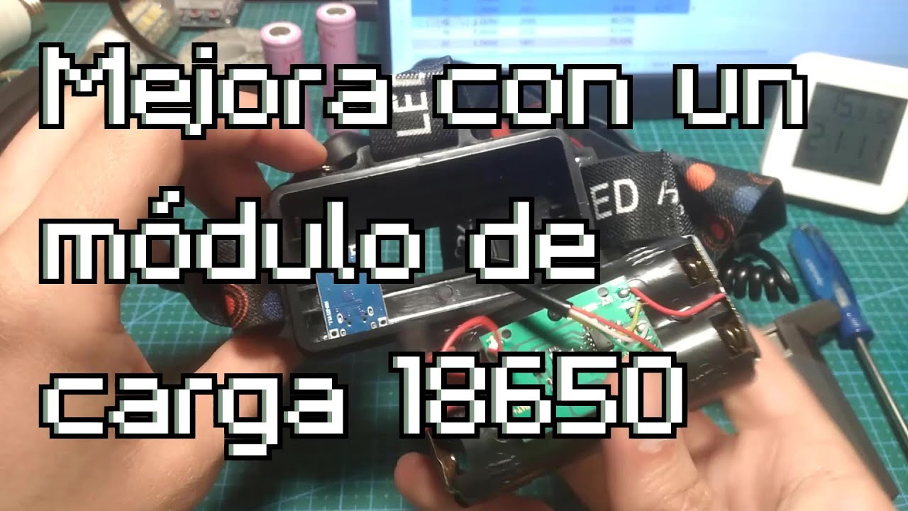 Modificando una linterna de cabeza