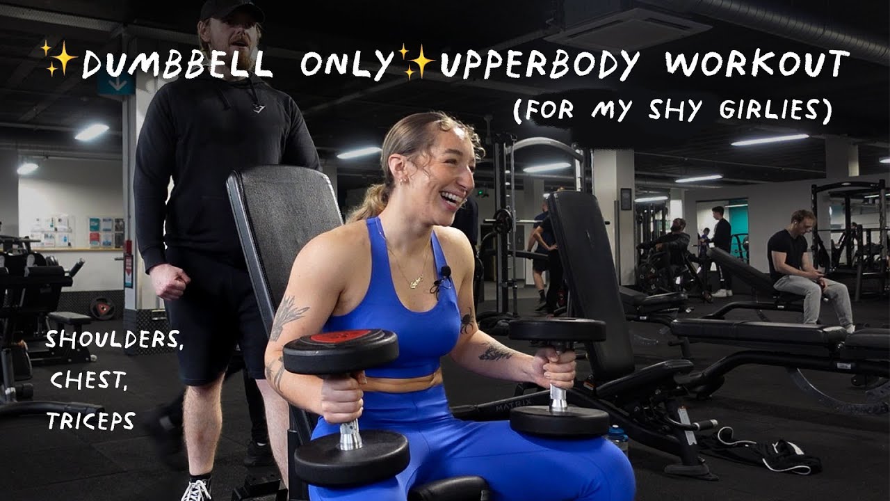 GYM VLOG: UPPERBODY WORKOUT @sydgrows