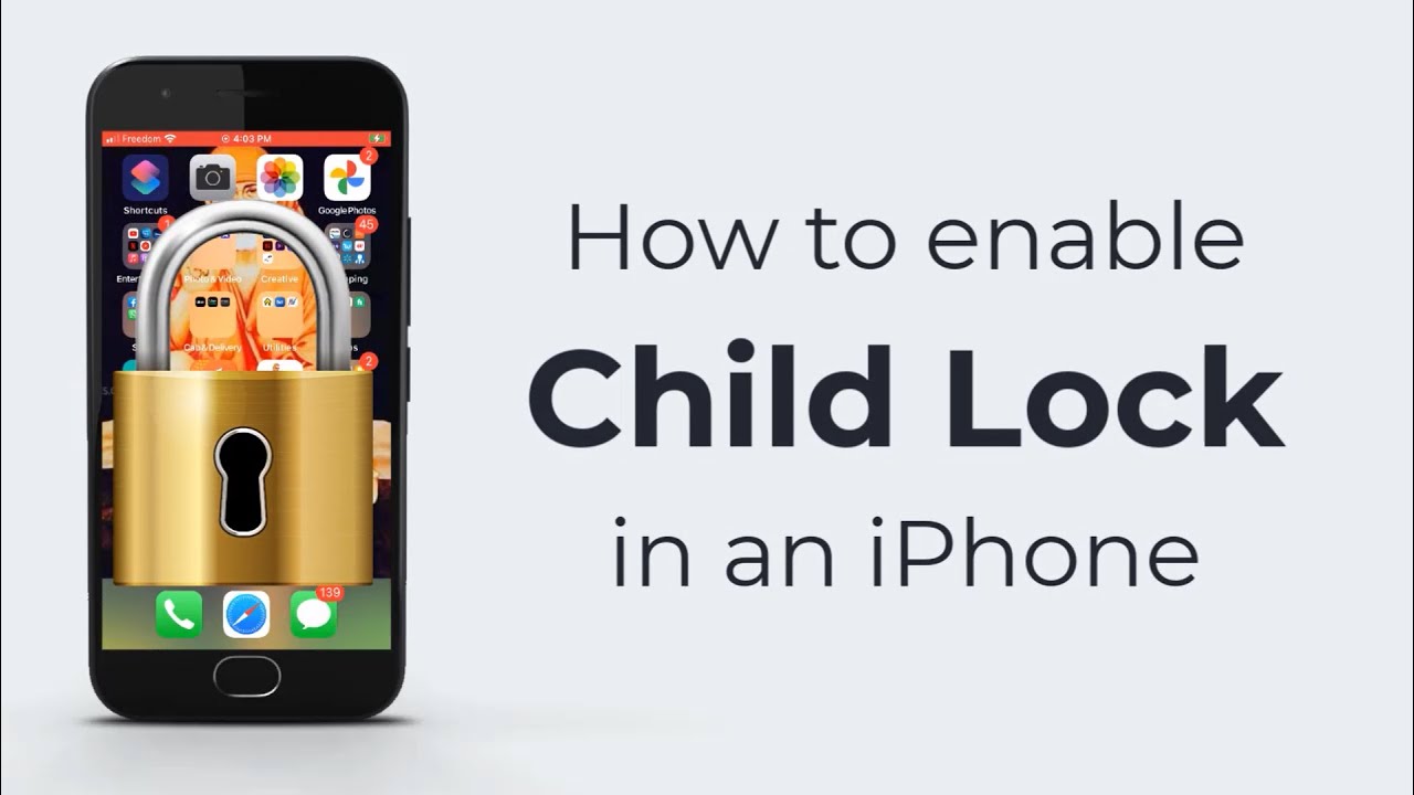 How to Enable Child Lock on iPhone