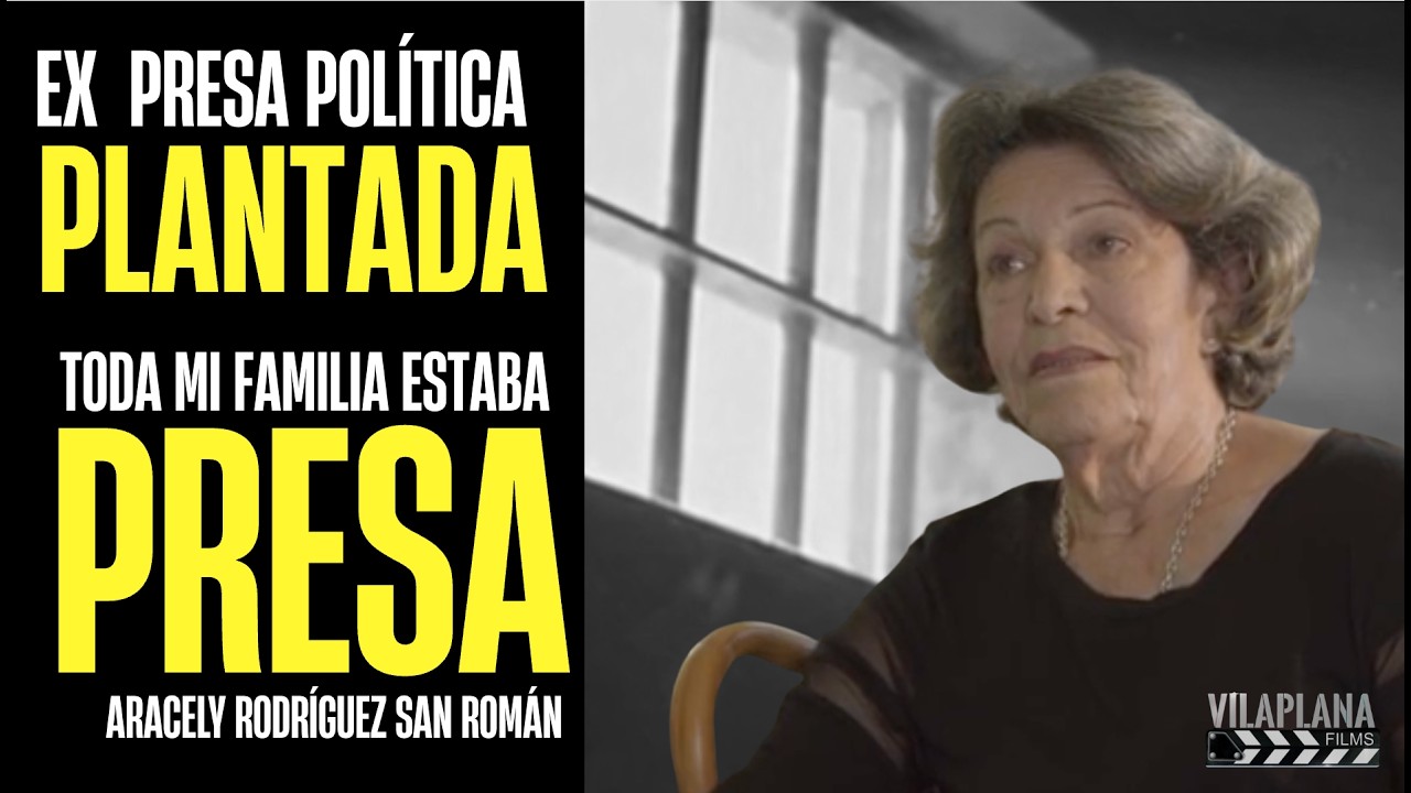TODA MI FAMILIA ESTABA PRESA POR LUCHAR CONTRA CASTRO- Aracely Rodríguez