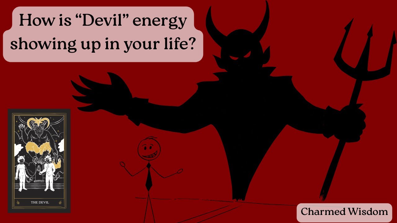 What Role is “devil” energy playing in your life? Pick a Card | in collaboration w/@JJConstellation 