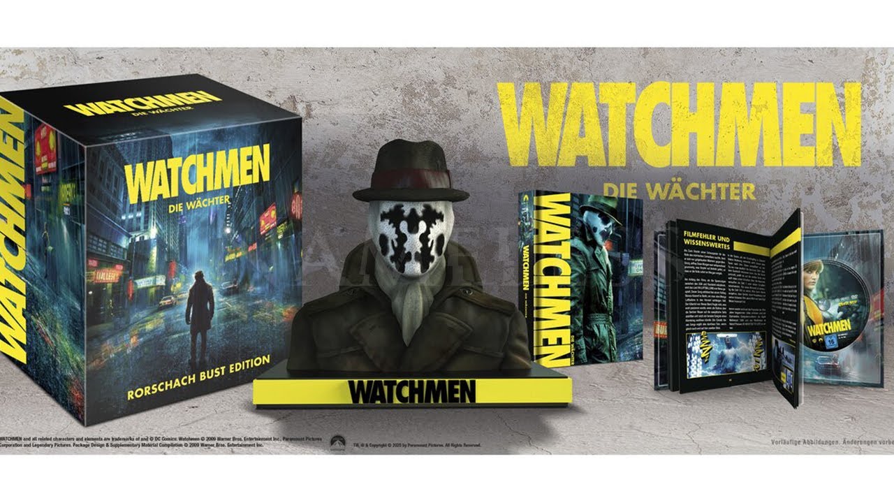 Unboxing epico: Cofanetto WATCHMEN - BÜSTEN EDITION – Collezione da veri fan!