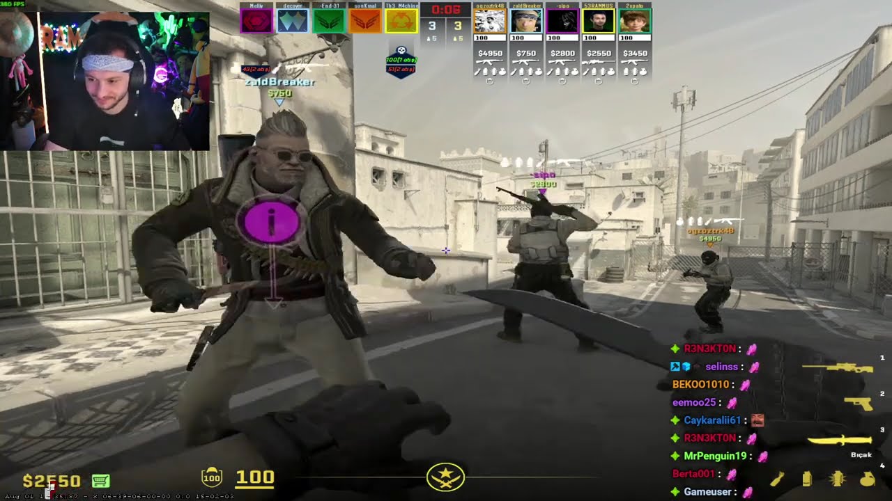 Rammus53 'Counter Strike 2' Oynuyor II Dust2 Kralları Kendi Maplarinde Rakibe Şans Tanımıyorlar!!