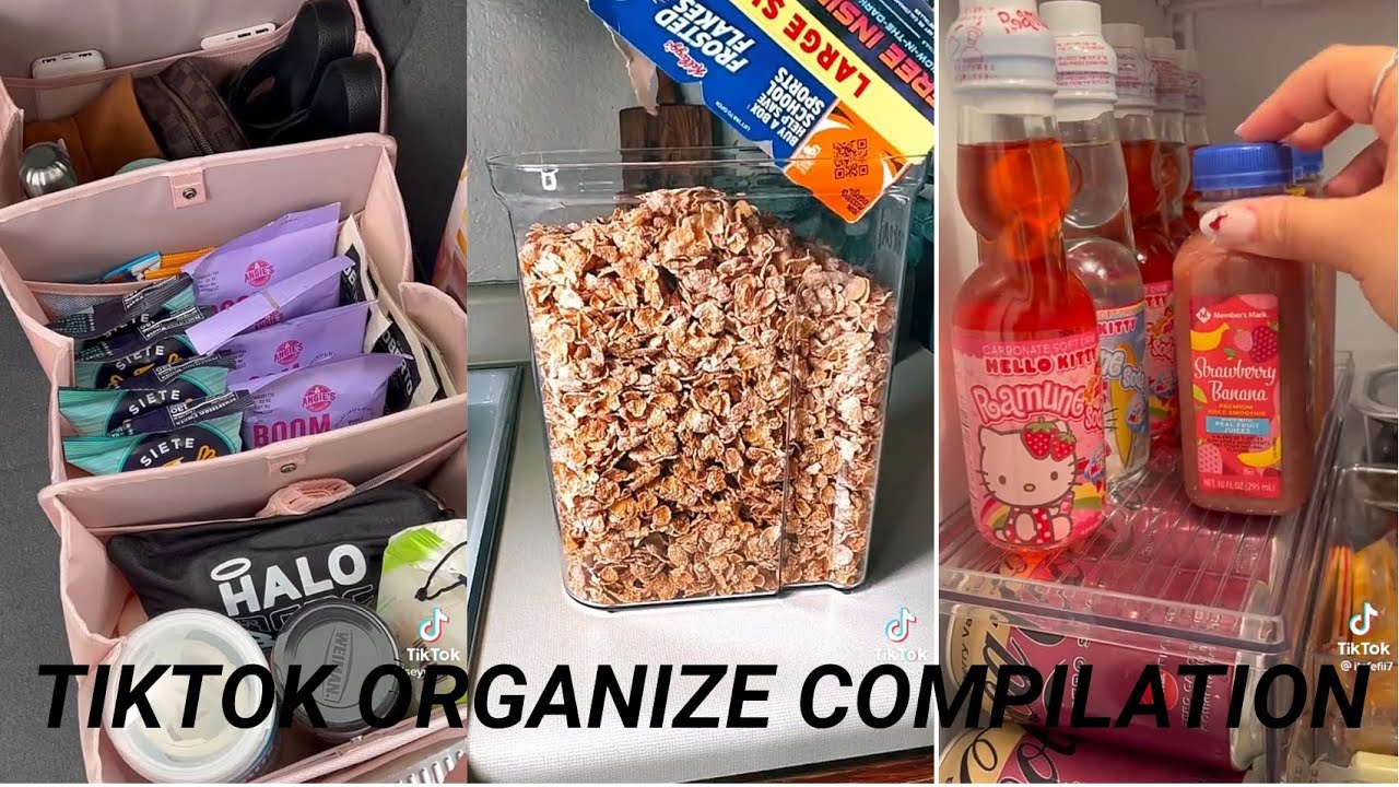 •tiktok restock and organize compilation | asmr | relaxing | Part 1