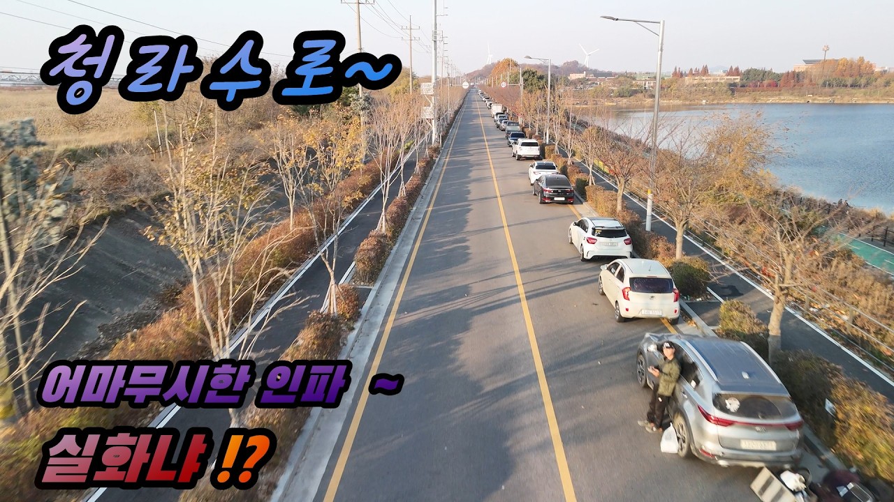 어마무시한 인파... 청라수로에서... 외대일침...#fishing #낚시 #붕어낚시 #붕어 #리얼프레임 #라이어글루텐 #리더팀클럽 #슬로우찌
