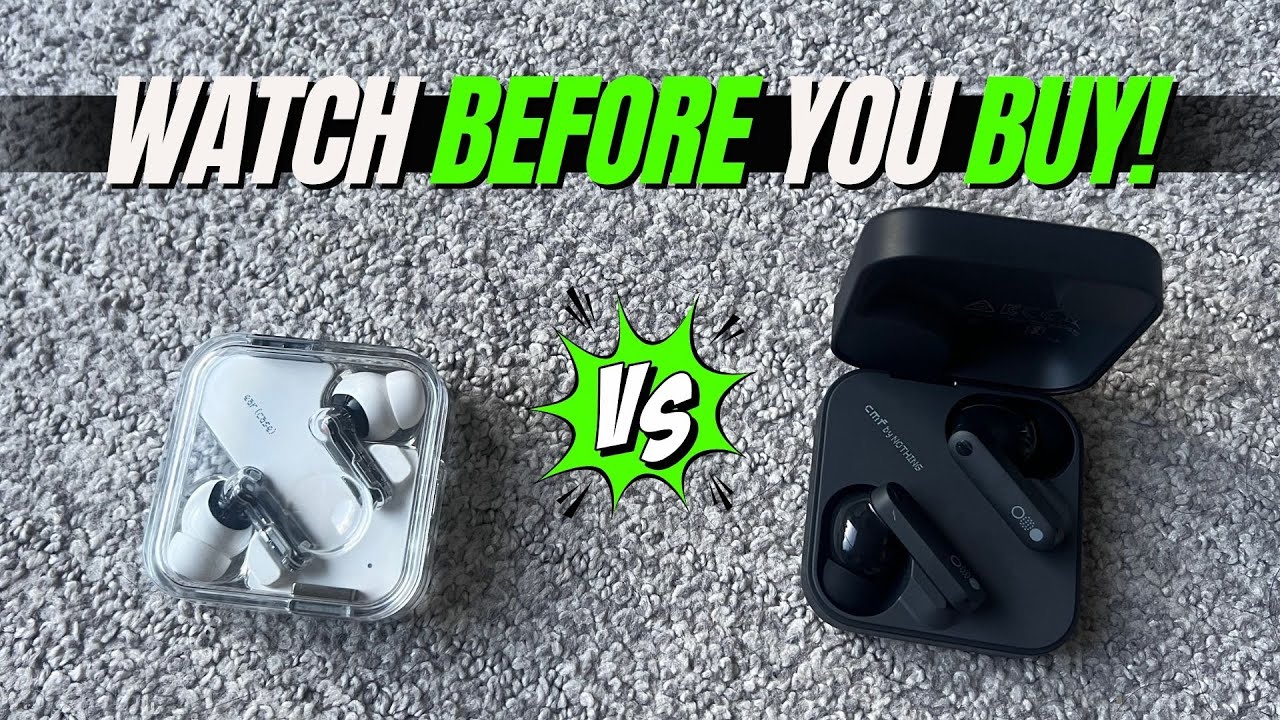 Nothing Ear (2) vs CMF buds by NOTHING! Quick Review!