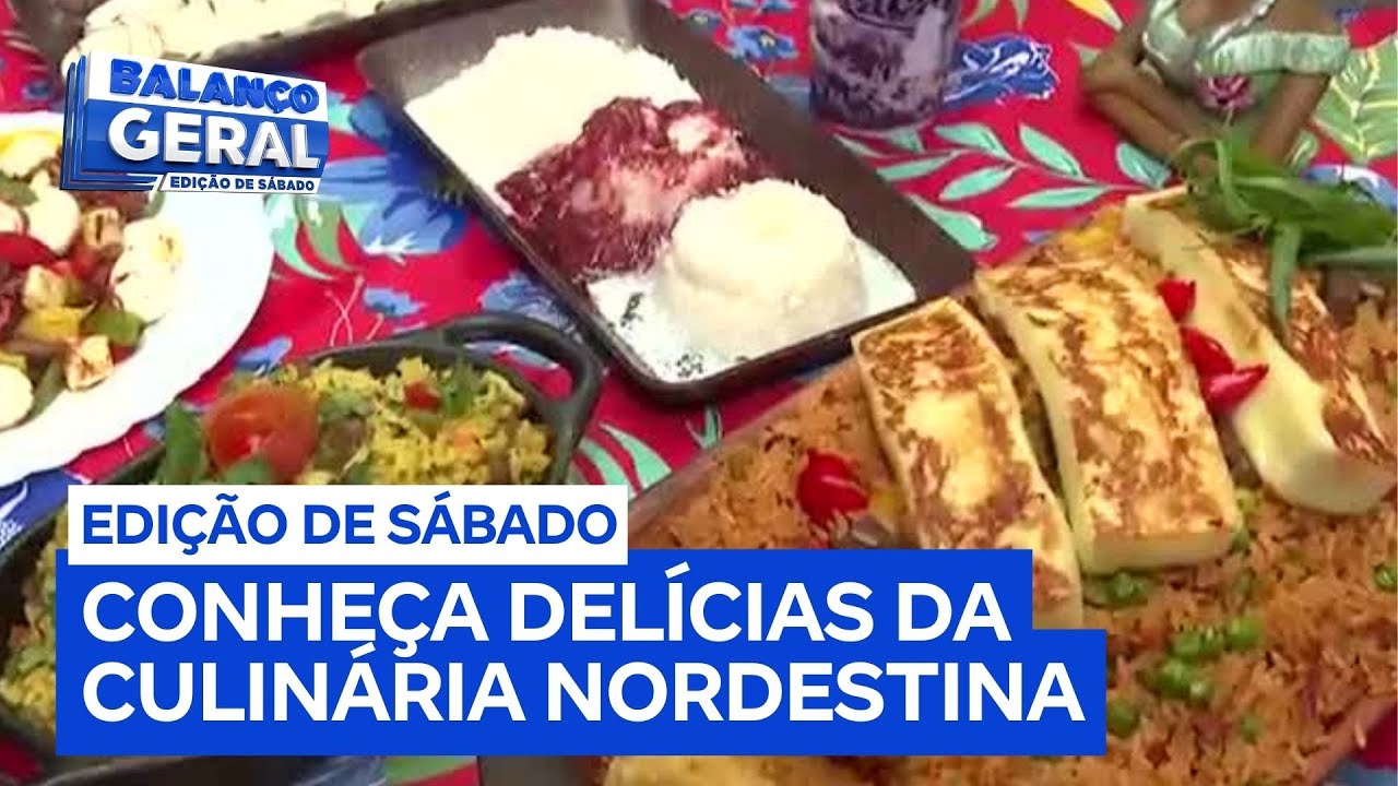 Balanço Geral experimenta 'sovaco de cobra' e 'paella nordestina' em festival de comida