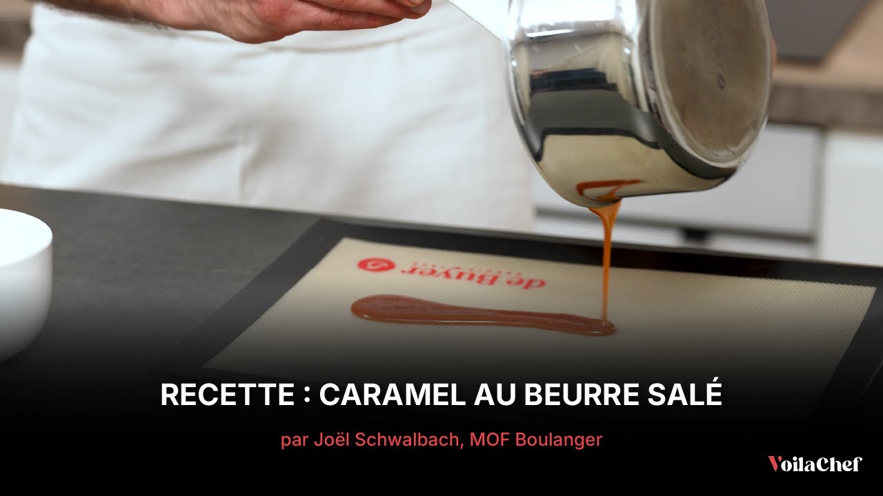 Recette du Caramel au beurre salé du Chef Joël Schwalbach, MOF Boulanger | Recette de grand Chef